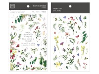 MU Print-On Transfer Stickers 145 - Surrounded By Wildflowers