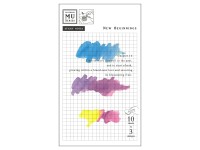 MU Transparent Sticky Notes - New Beginnings