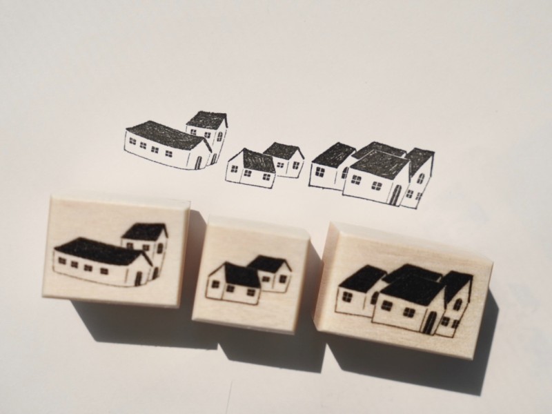 Wongyuanle Stamp Set Vol.4 - Many Houses