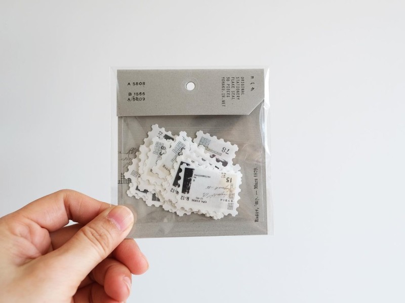 Yohaku Flake Stickers F001 - Tsukitohoshi