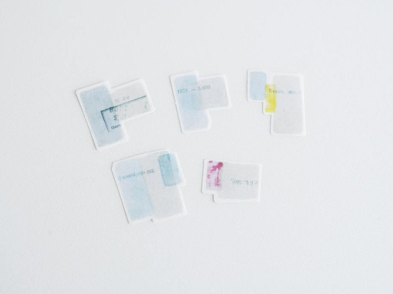 Yohaku Flake Stickers F006 - Tsumiki