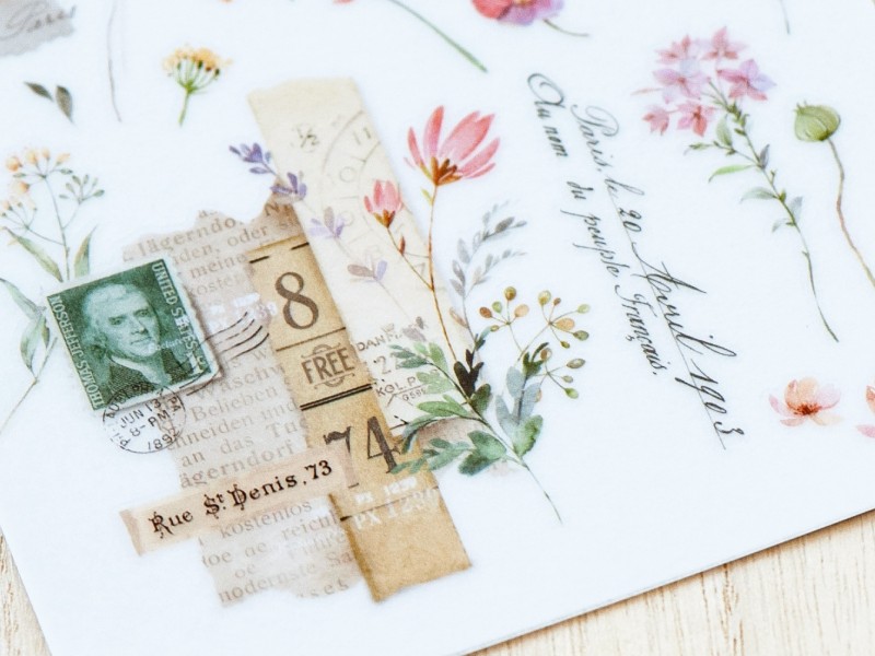 MU Print-On Transfer Stickers 235 - Collage