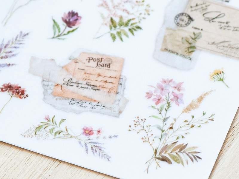 MU Print-On Transfer Stickers 235 - Collage