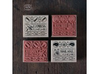 Pre-Order LCN Postal Signs Rubber Stamp - Set 1