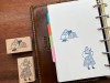 Pre-Order Stamp Marche Girl Rubber Stamp - Reading a Book