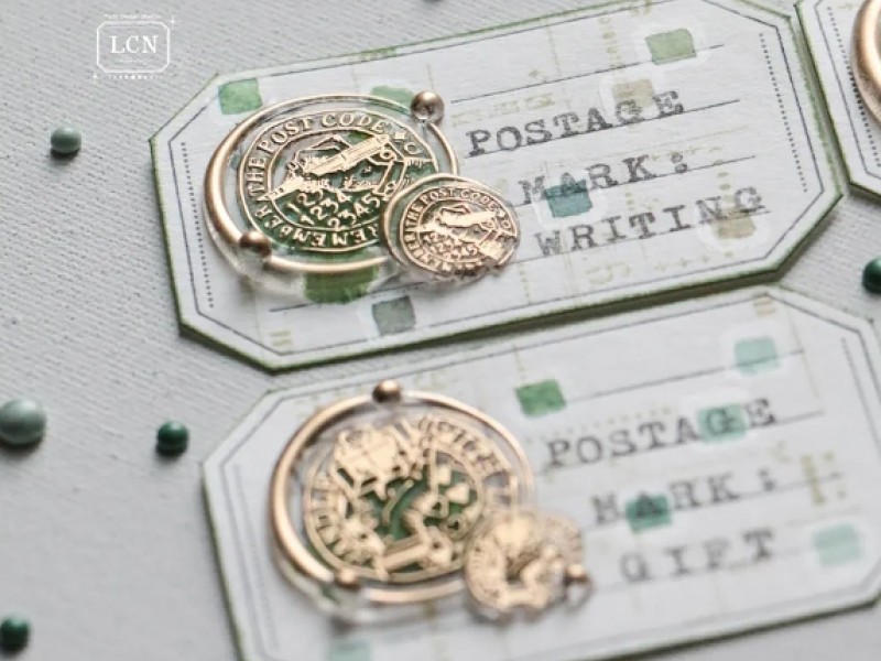 Pre-Order LCN Wax Seal Stamp Postage Mark - Gift Letter