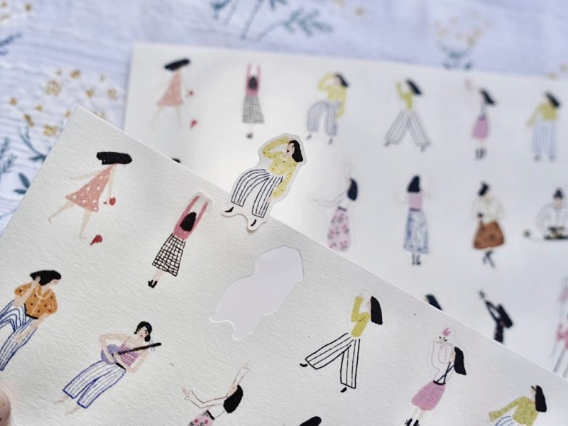 Wongyuanle Sticker Set Vol.5  - Girls