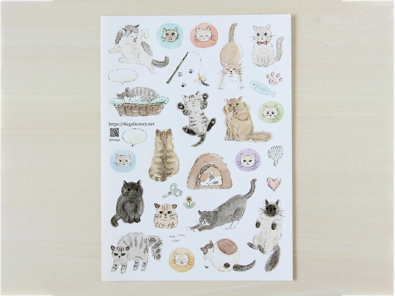 4Legs Stickers - Cat