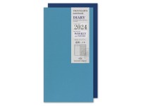 Pre-Order 2024 Weekly + Memo Diary Traveler's Notebook Refill Regular Size
