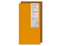 Pre-Order 2024 Weekly Vertical Diary Traveler's Notebook Refill Regular Size