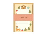 Furukawa Paper Mini Letter Set - Gingerbread House