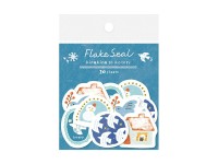 Furukawa Winter Limited Flake Sticker - Sparkle And Bird
