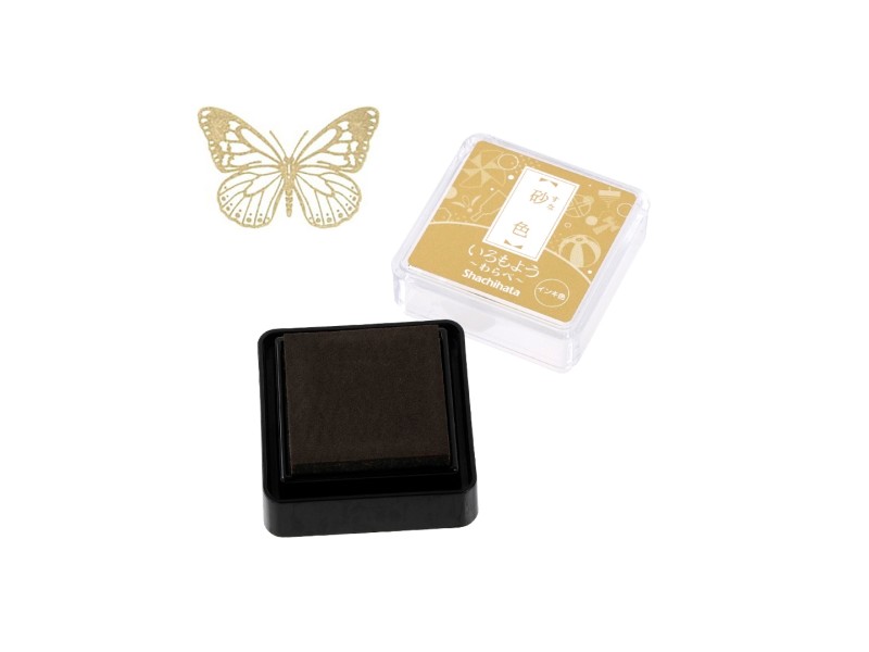 Shachihata Iromoyo Mini Ink Pad - Sand