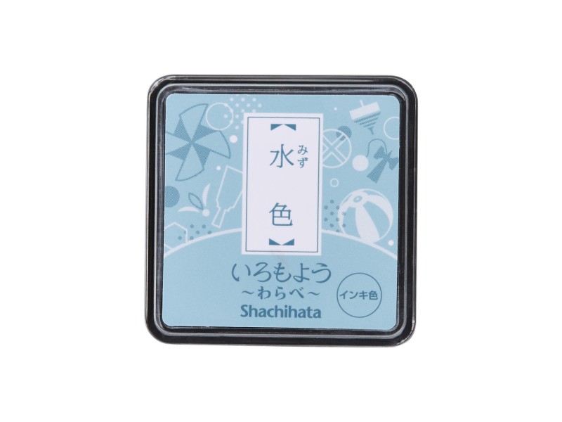 Shachihata Iromoyo Mini Ink Pad - Pale Blue