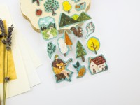 Mindwave  Paper Sticker Girls - Walk In The Forest