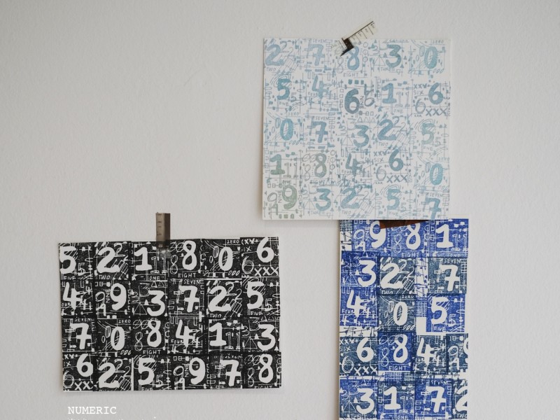 Kurukynki Numeric Stamp Set - Small