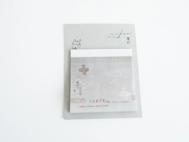 Yohaku Tracing Paper Sticky Notes M102 - Stitch