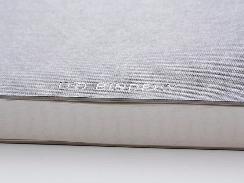 ITO BINDERY Notebook Black A6 - Grid