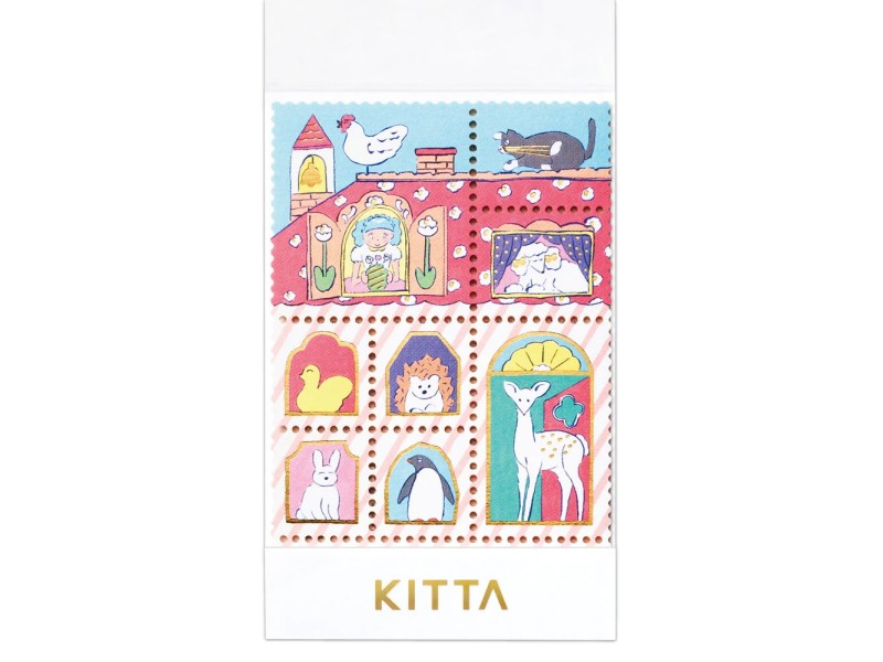 Pre-Order KITTA Special KITPP002 Washi Stickers - Home