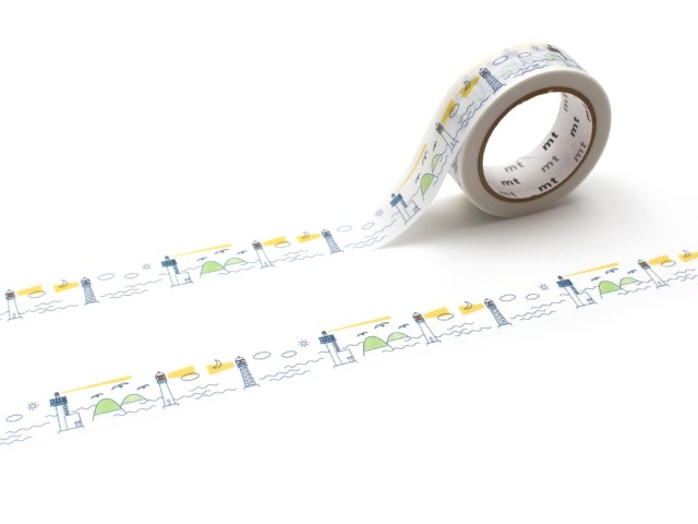MT Limited Edition Washi Tape - Lighthouse Line