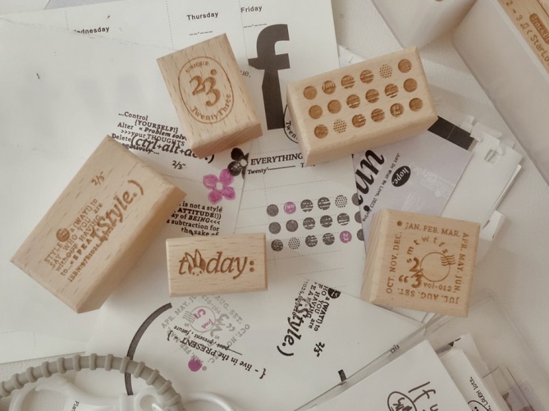 Sissi Rubber Stamp Two Three - Point