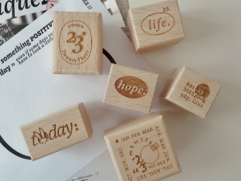 Sissi Rubber Stamp Two Three - Point