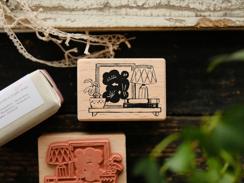 Pre-Order OURS On the Wall Rubber Stamp