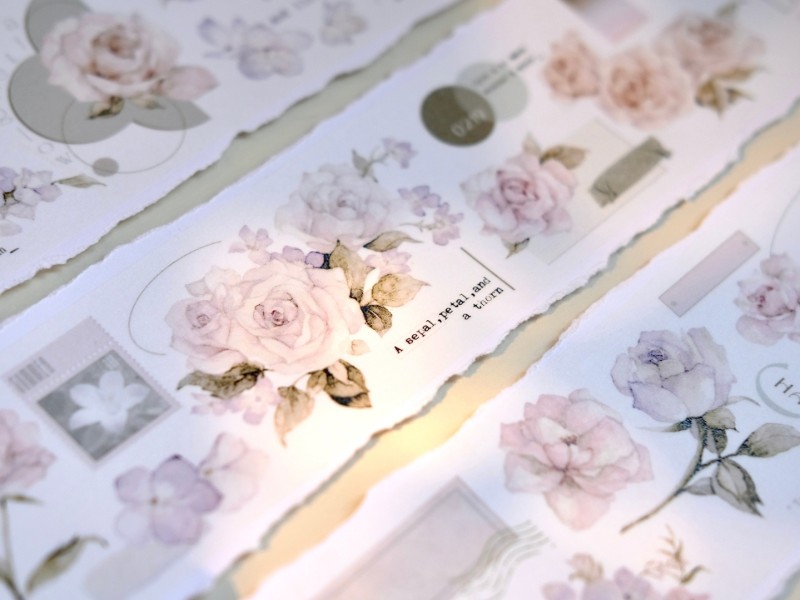 Freckles Tea Washi Tape Vol.4 - Spring Flower Romance