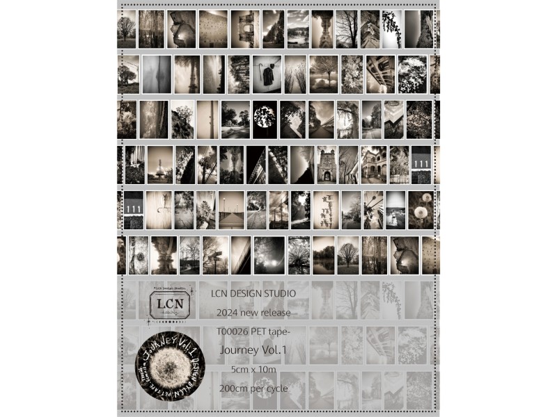 Pre-Order Lin Chia Ning Matte PET Tape - Journey Vol.1
