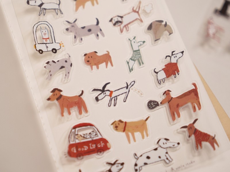 Wanle Studio Vol.10 Clear PET Stickers - Dogs