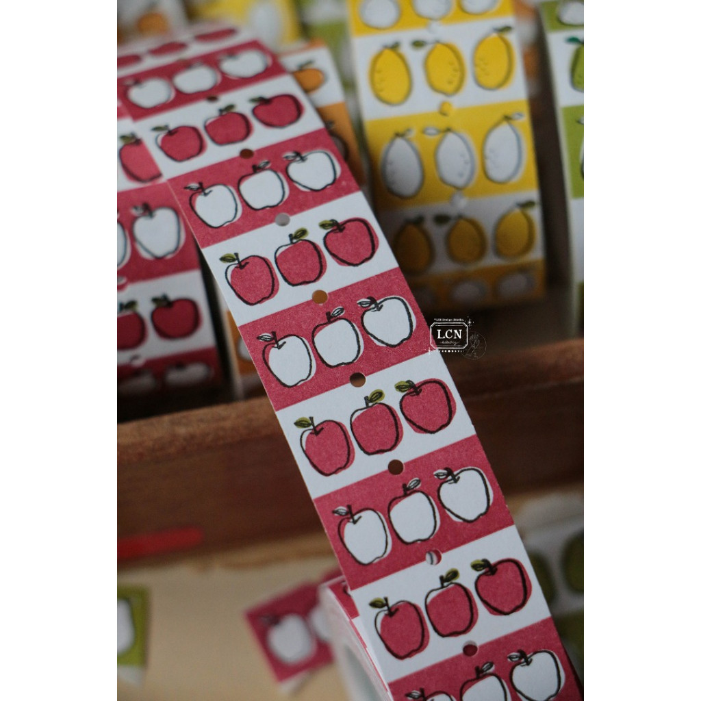 LCN Label Sticker Roll - Apple - S00076 | Kuldlelu