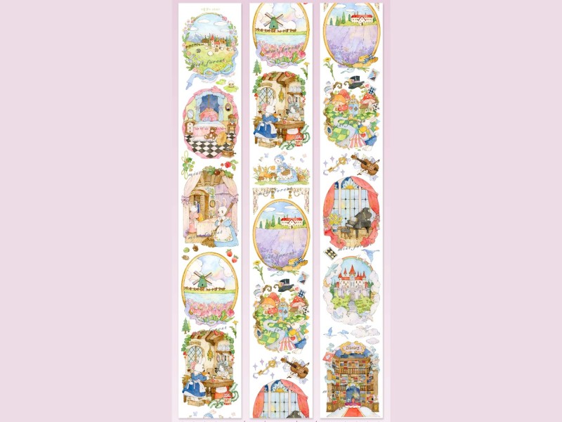 Mist Studio Washi Tape Sample - Prosperous Year