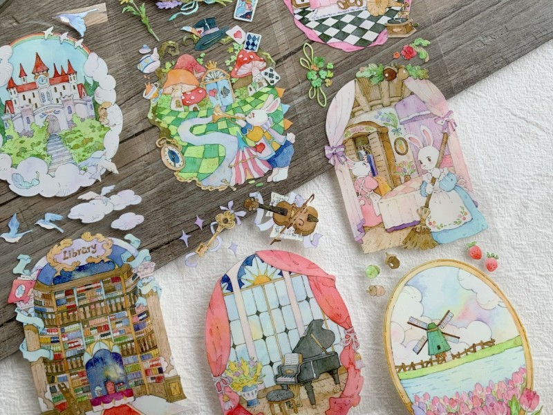 Mist Studio Washi Tape Sample - Prosperous Year