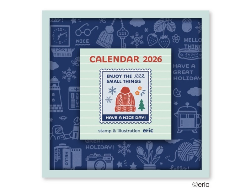 Eric Day To Day 2026 Tear-Off Calendar - Color