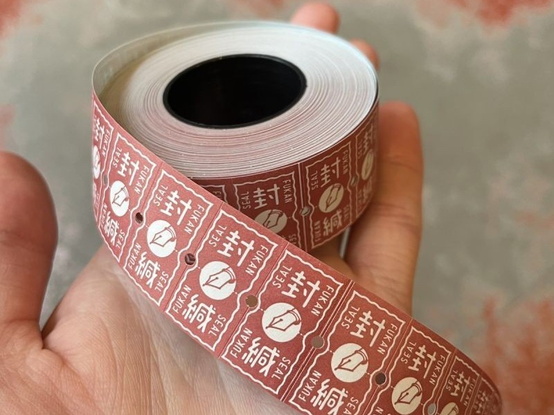 36 SUBLO Label Roll Stickers - Fukan Seal