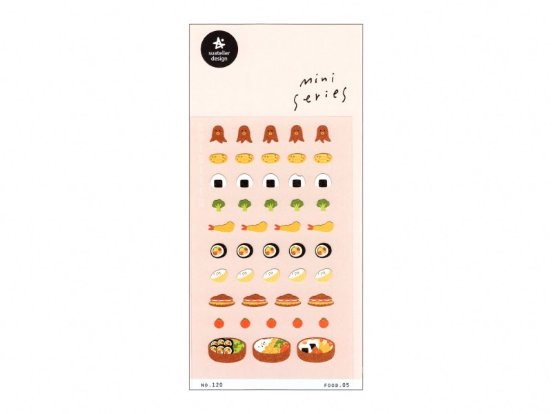 Suatelier Mini Series Planner Stickers - Food 05