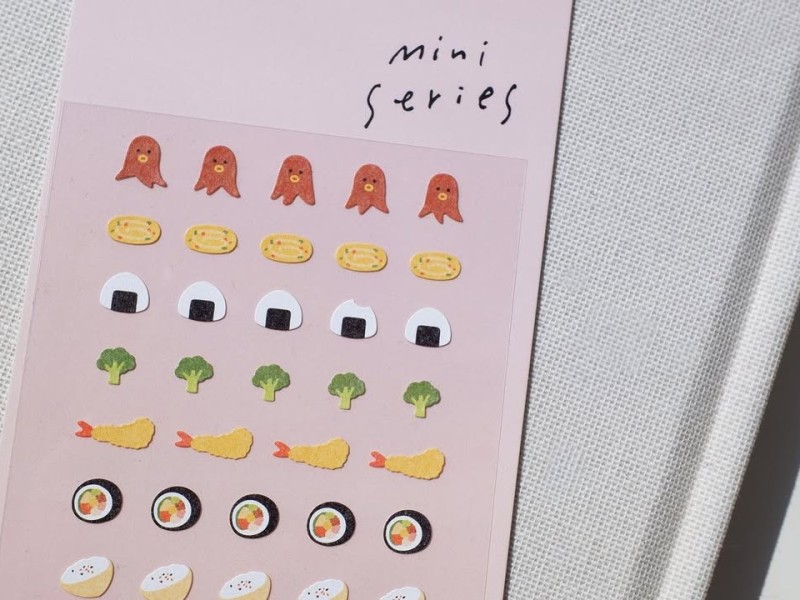 Suatelier Mini Series Planner Stickers - Food 05