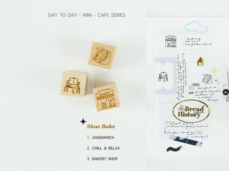 Kurukynki Stamp Day To Day Cafe - Slow Bake