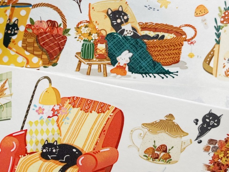 Pre-Order Xiami Original PET Tape Fall Elements - Cozy Autumn