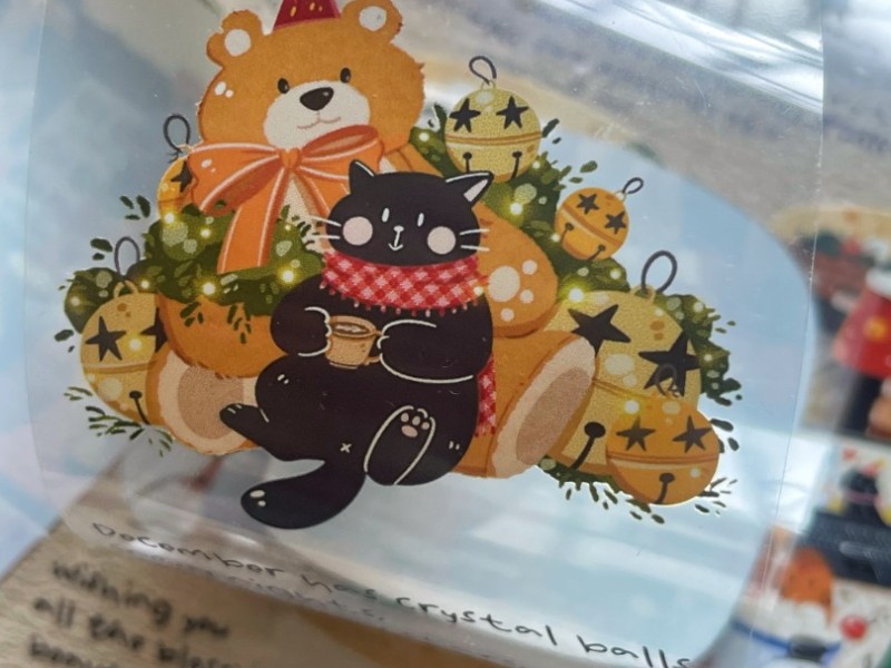 Pre-Order Xiami Original PET Tape - Cozy Cat and Winter Scenery