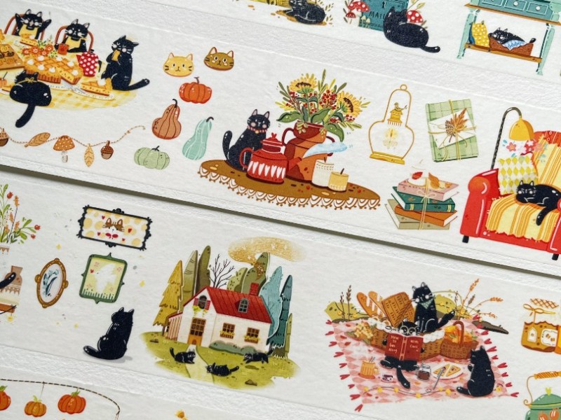Pre-Order Xiami Original PET Tape Fall Elements - Cozy Autumn