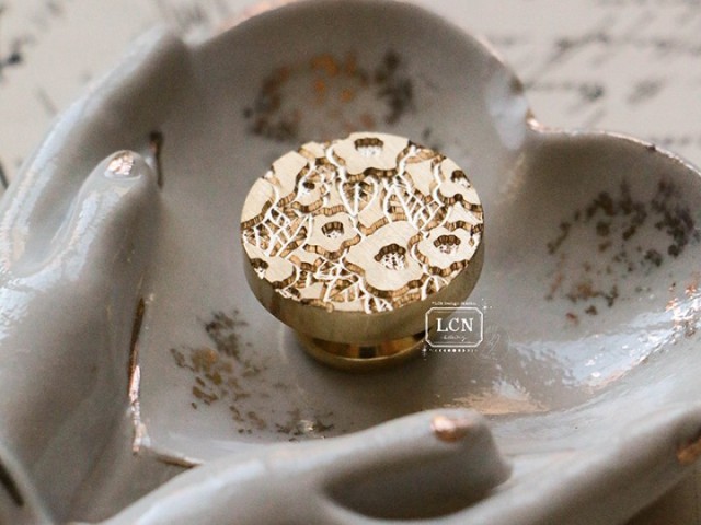 LCN Wax Seal Stamp - Camellia