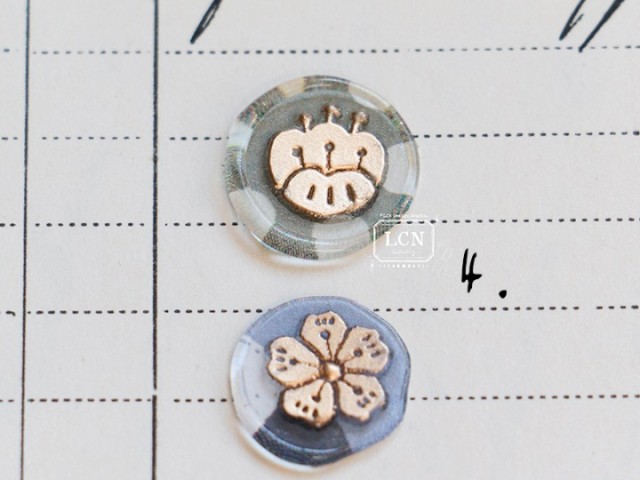 LCN Mini Wax Seal Stamp - Wagashi 4
