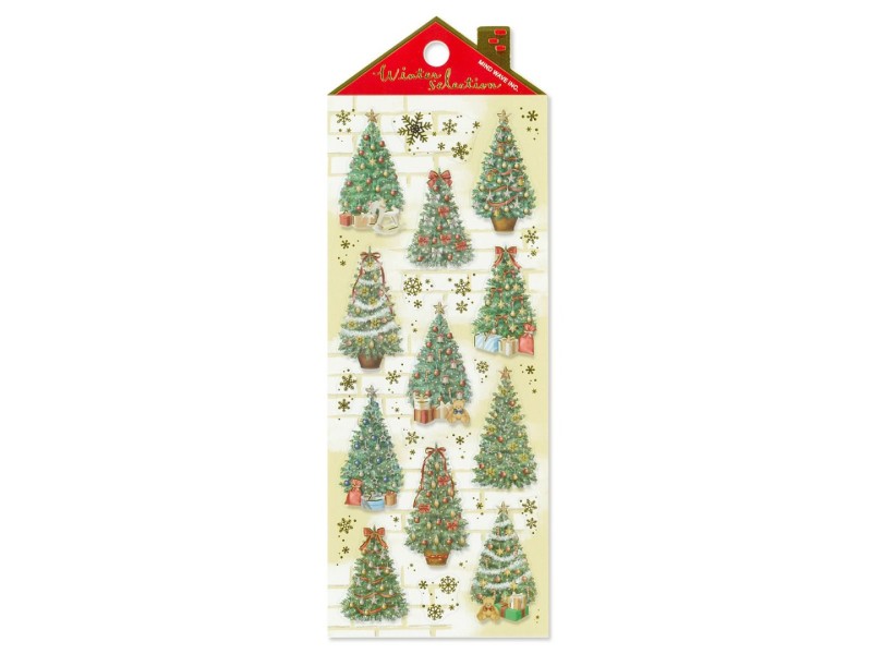Pre-Order Mindwave Winter Stickers 82471 – Christmas Trees