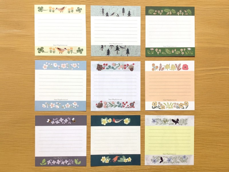 Pre-Order 4Legs Notepaper Set - 30 Different Cats