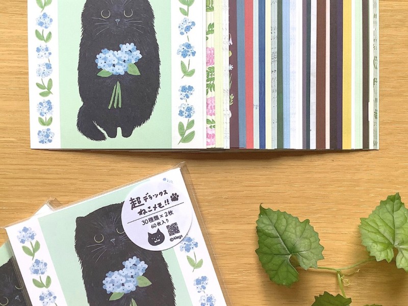 Pre-Order 4Legs Notepaper Set - 30 Different Cats