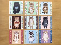 Pre-Order 4Legs Notepaper Set - 30 Different Cats