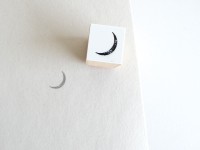 Yohaku Rubber Stamp S-121 - Mikazuki