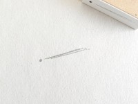 Yohaku Rubber Stamp S-122 - Nagareboshi