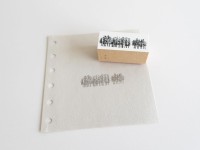 Yohaku Rubber Stamp S-116 - Night Forest